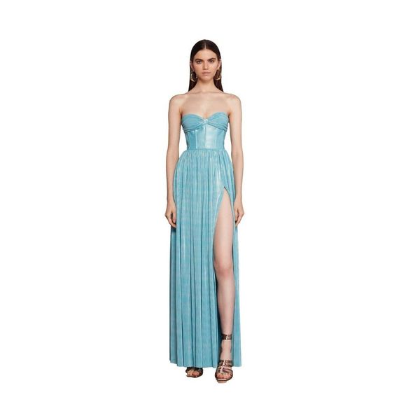 Bronx and Banco Florence Strapless Light Blue Gown XL(US10) - Picture 2 of 10